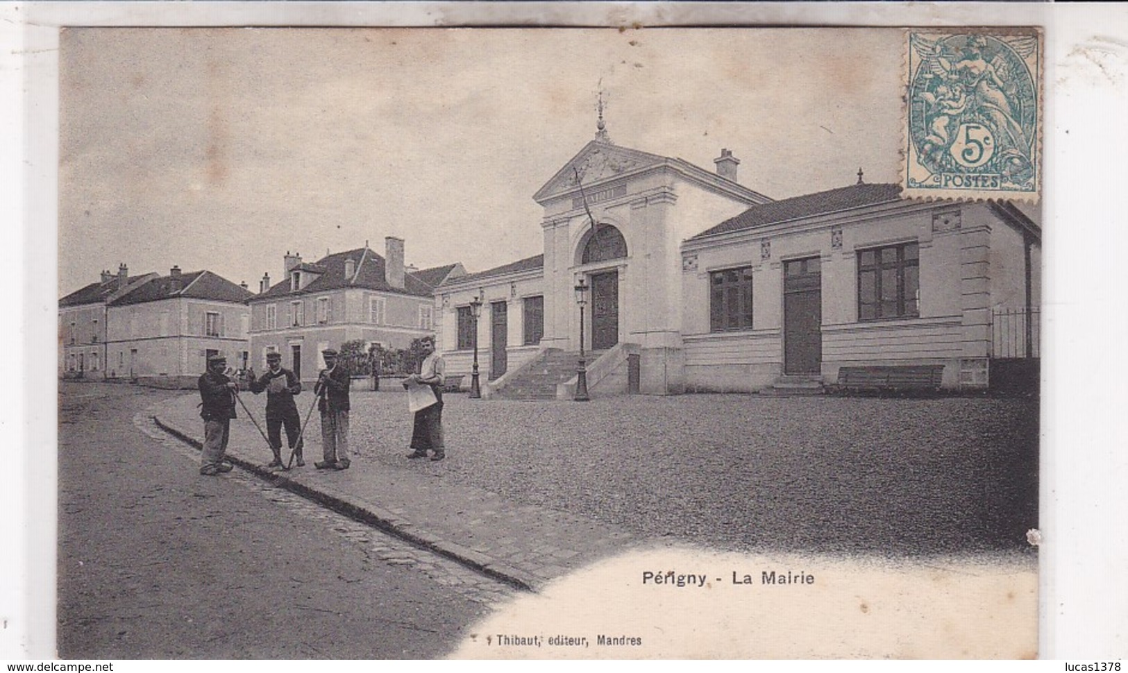 94 / PERIGNY / LA MAIRIE / TRES JOLIE CARTE ANIMEE - Perigny