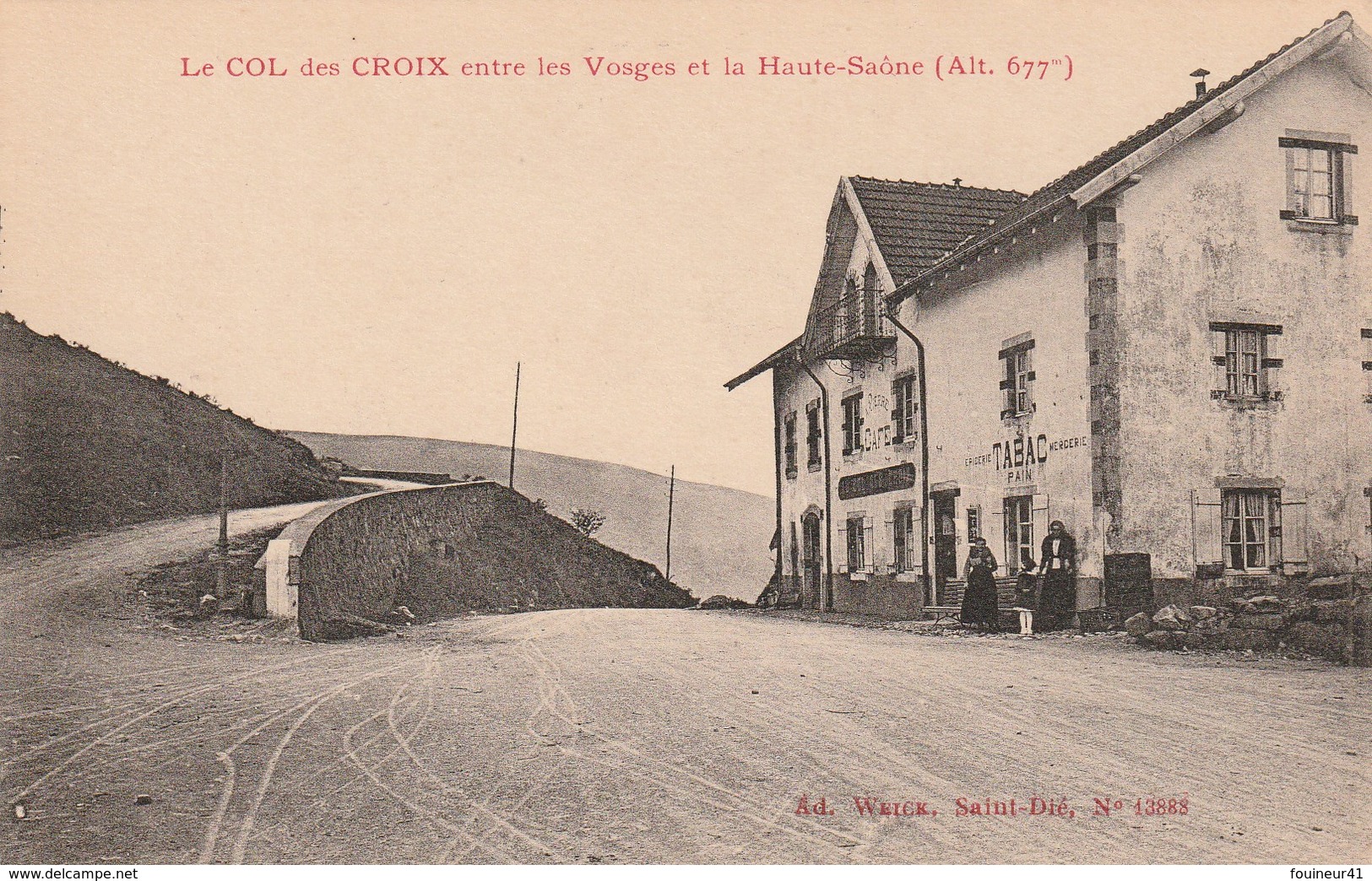 Le Col Des Croix Entre Les Vosges Et La Haute-Saône - Altri & Non Classificati