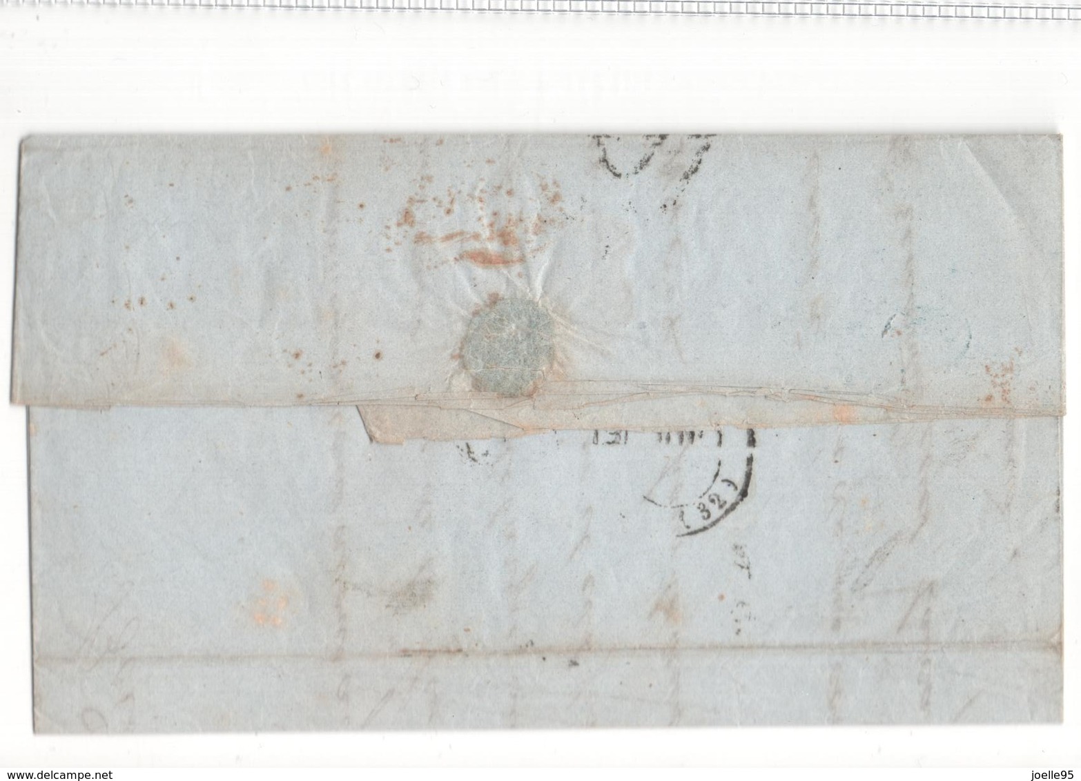 Entier Postal - Frankrijk - Bordeaux - 1853 - Indes Or. Marseille - Bombay Cursetjee & Co. - Autres & Non Classés