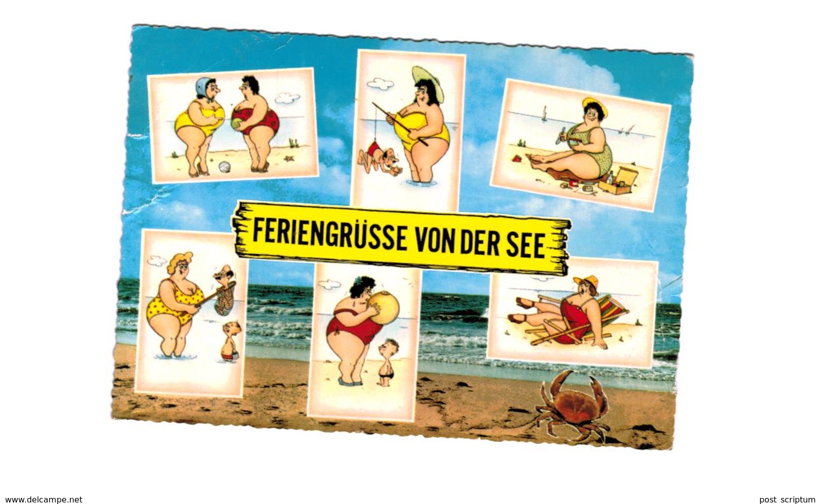 Lot 204- Thème - Humour - 70 cartes