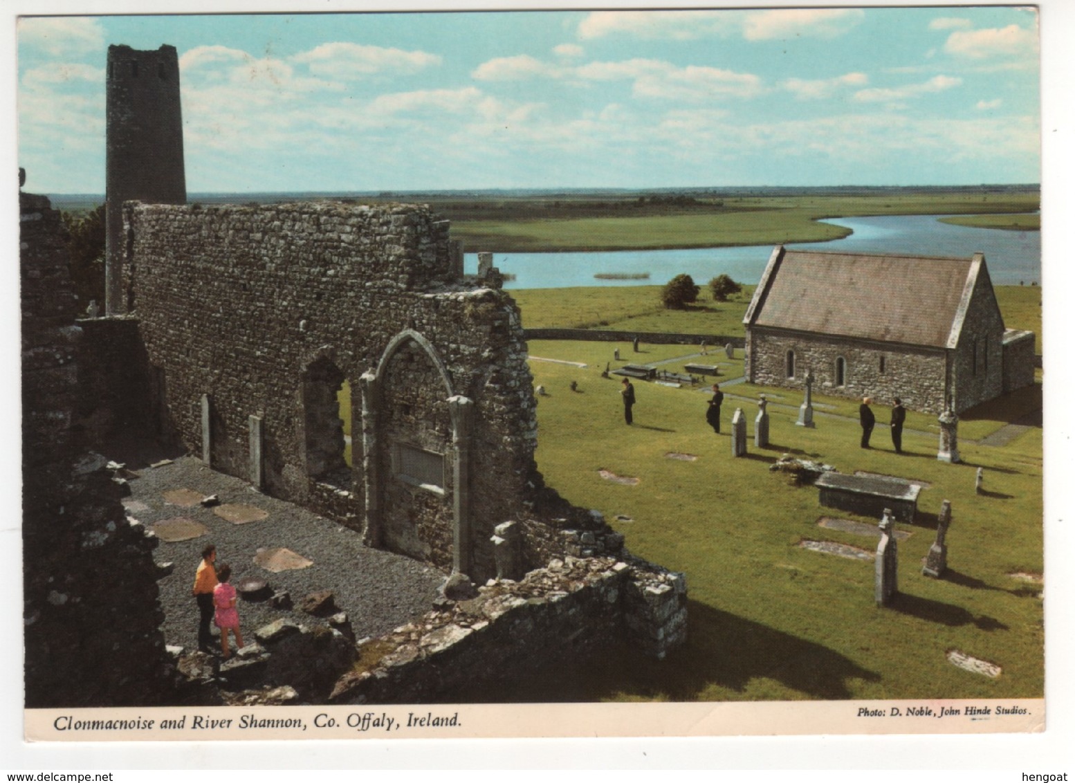 Carte , Postcard Neuve : Clonmacnoise And River Shammon , Co Offaly - Offaly