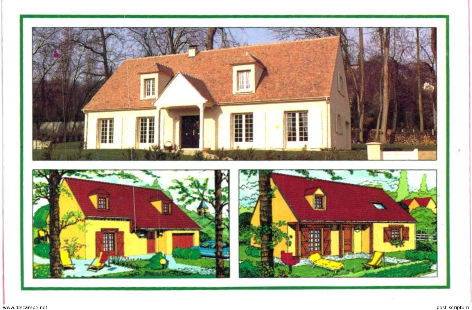 Lot 205- Thème - maison et bâtiments - 200 cartes