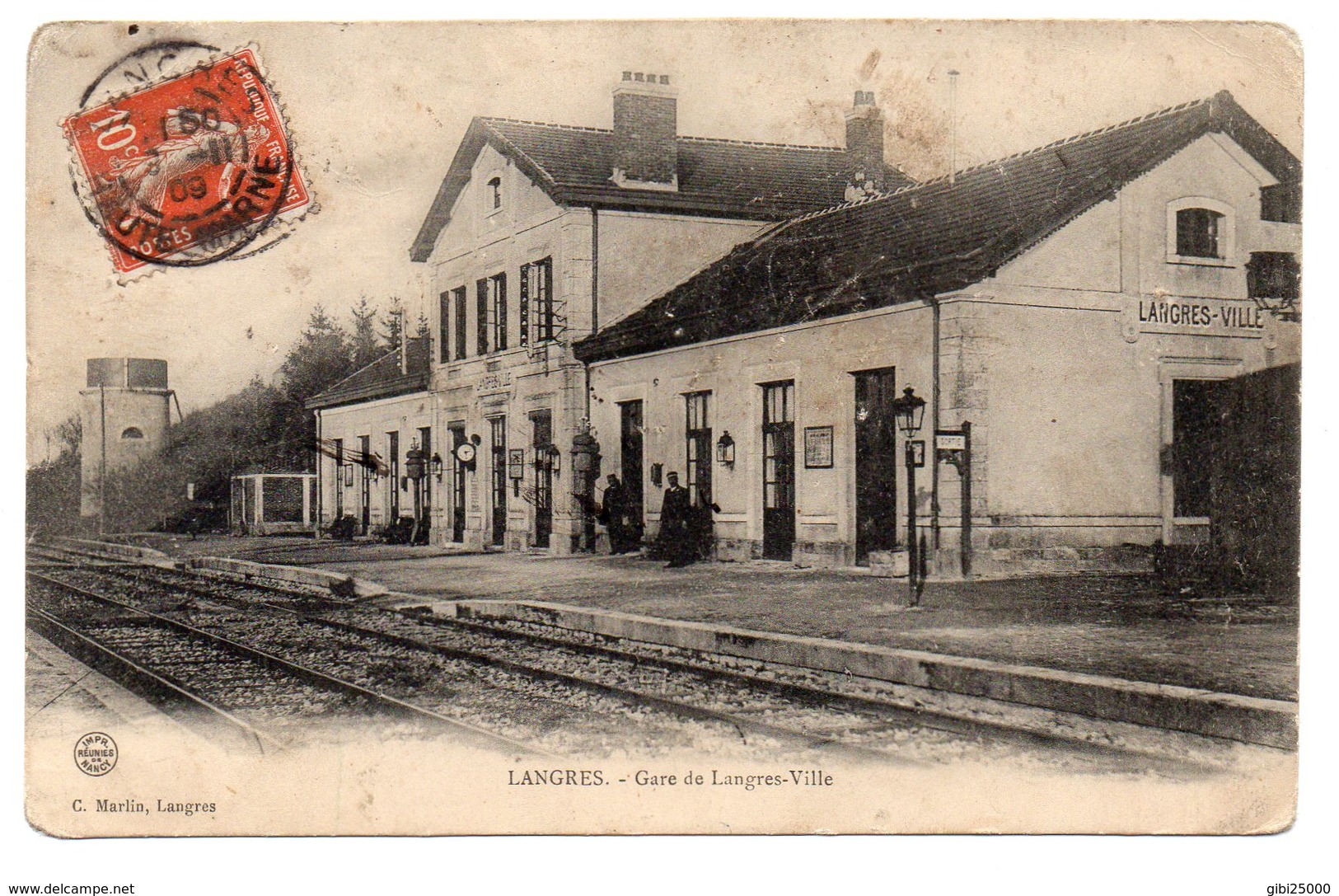 CPA 52 - GARE DE LANGRES - VILLE - Langres