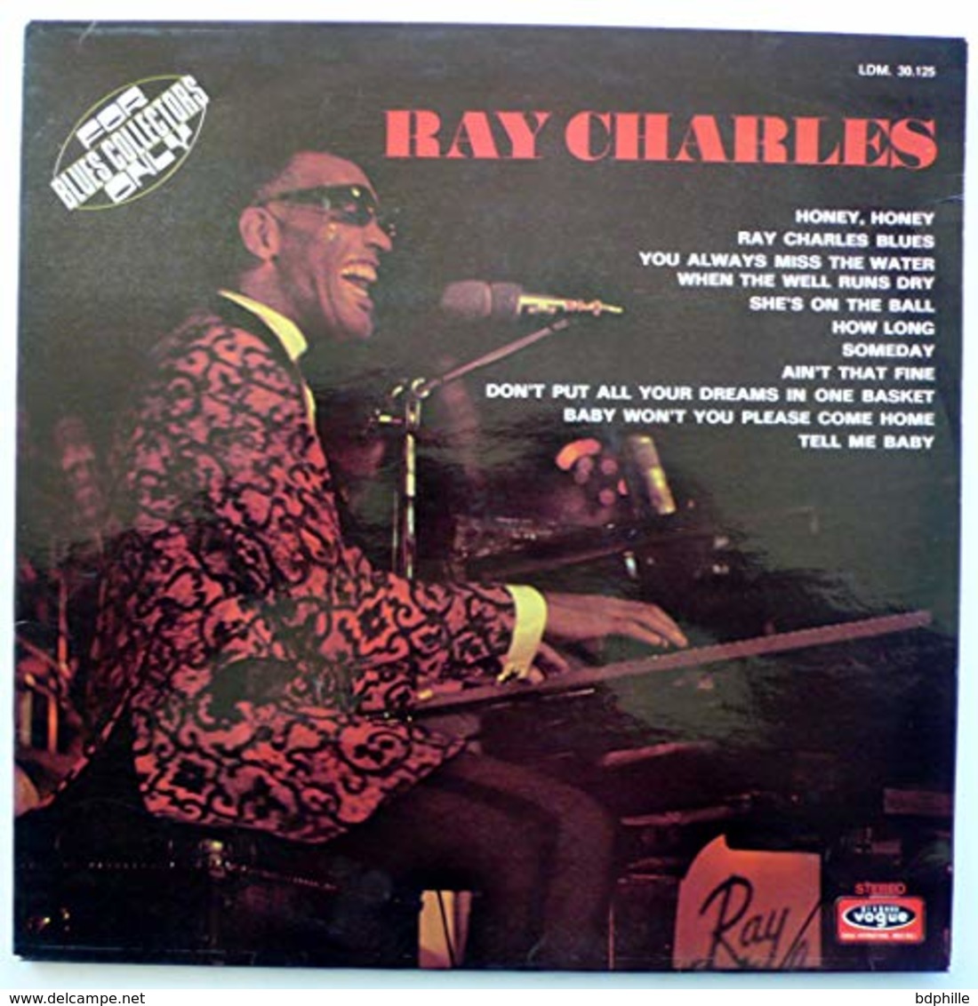 Ray Charles Blues, Honey Honey LP 33 1972 - Blues