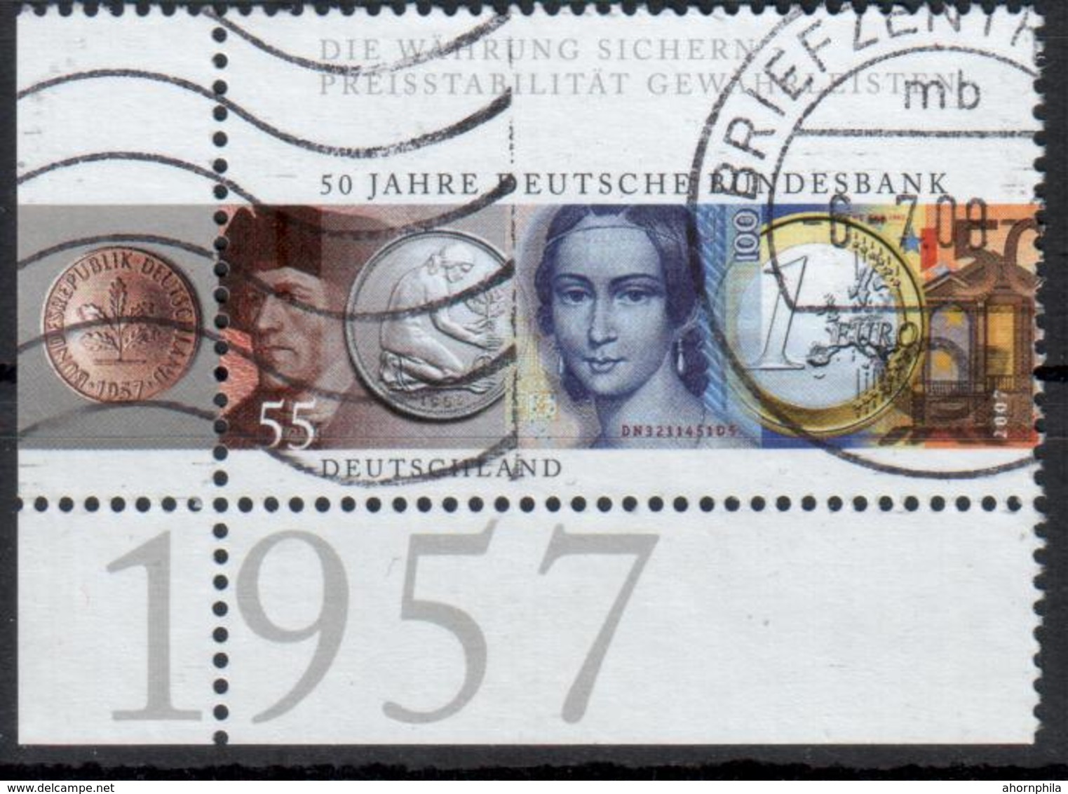 BRD - 2007 - MiNr. 2618 - Eckrandmarke - Gestempelt - Used Stamps