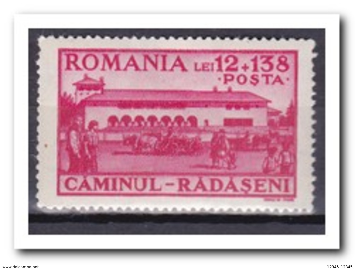 Roemenië 1944, Plakker MH, Culture Home Radaseni - 2. Weltkrieg (Briefe)