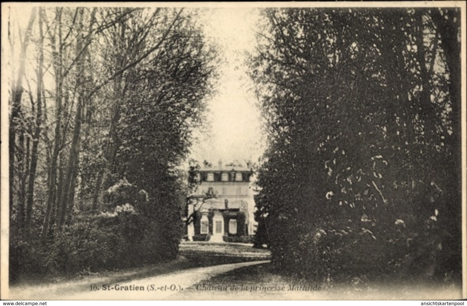 Cp Saint Gratien Val D’Oise, Le Château De La Princesse Mathilde - Other & Unclassified