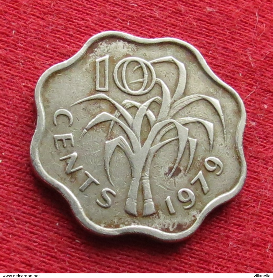 Swaziland 10 Cents 1979 KM# 10 Swasiland Swazilandia Suazilandia - Swaziland