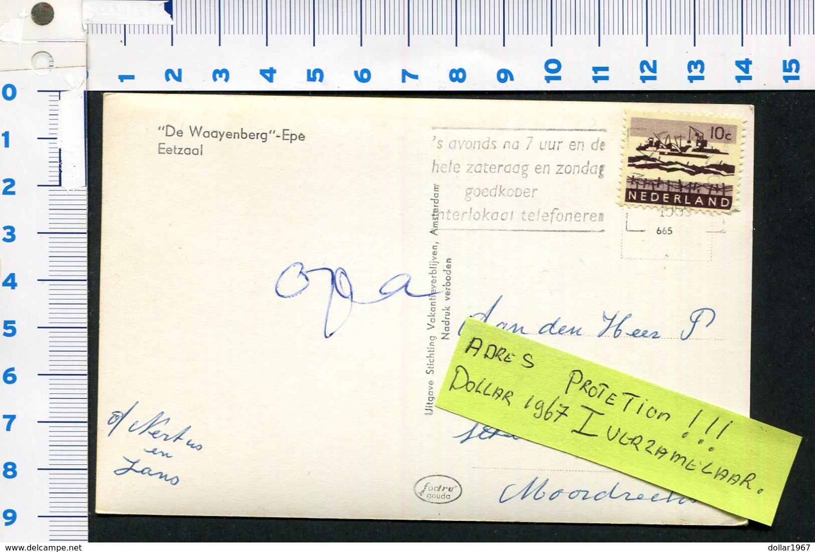 De Waayenberg - Molenweg 2 8162 PG Epe  - ( 1955 ) -  Used - See The 2 Scans For Condition( Originaal) - Epe