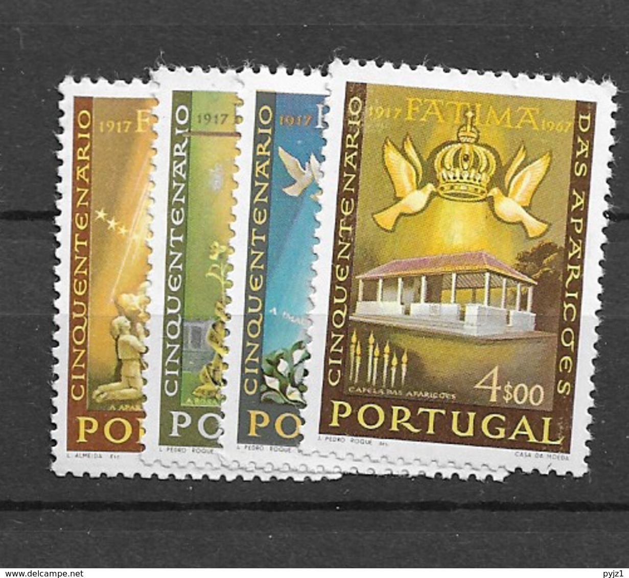 1967 MNH Portugal, Michel 1029-32 Postfris** - Neufs