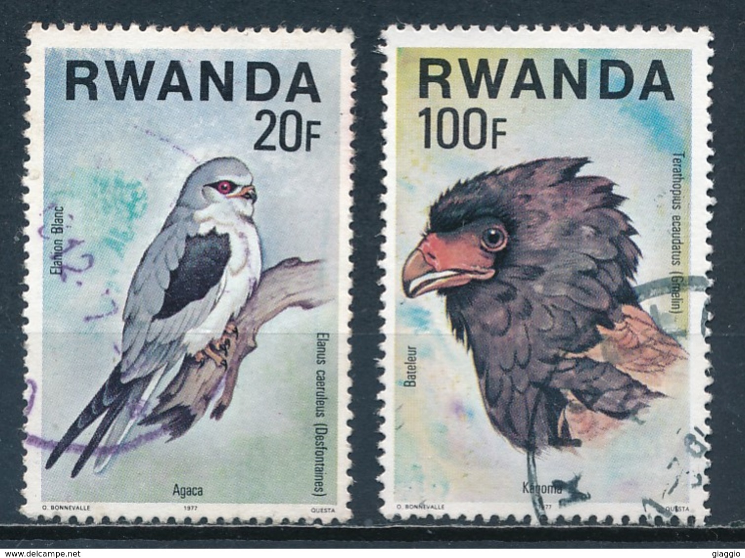 °°° RWANDA - Y&T N°804/11 - 1977 °°° - Usati