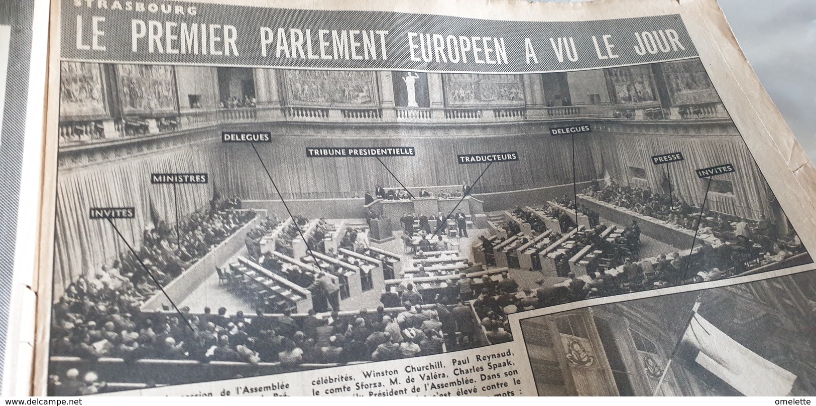 RADAR 49/EQUATEUR /PARLEMENT EUROPEEN /JUAN LES PINS /CECILE AUBRY TIR A L ARC/DEAUVILLE ALI /SAINT CYR TRIOMPHE - 1900 - 1949