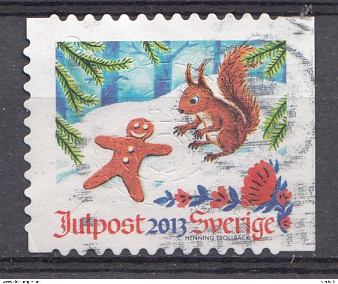 Suède 2013  Mi.Nr.: 2963 Weihnachten   Oblitérés / Used / Gestempeld - Oblitérés