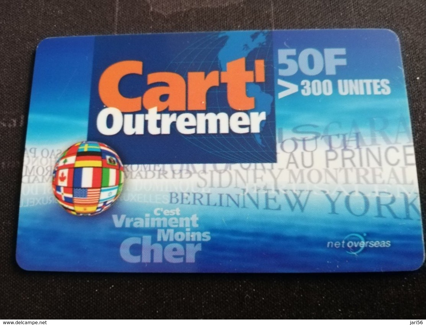 Caribbean Phonecard St Martin French   CART  OUTREMER 50 FF (SXM) ANTF CO1F **1720 ** - Antillas (Francesas)