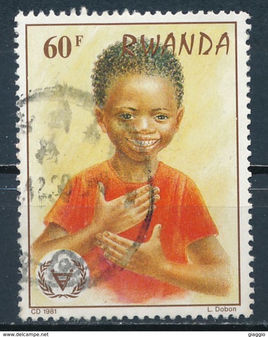 °°° RWANDA - Y&T N°1029 - 1981 °°° - Usados