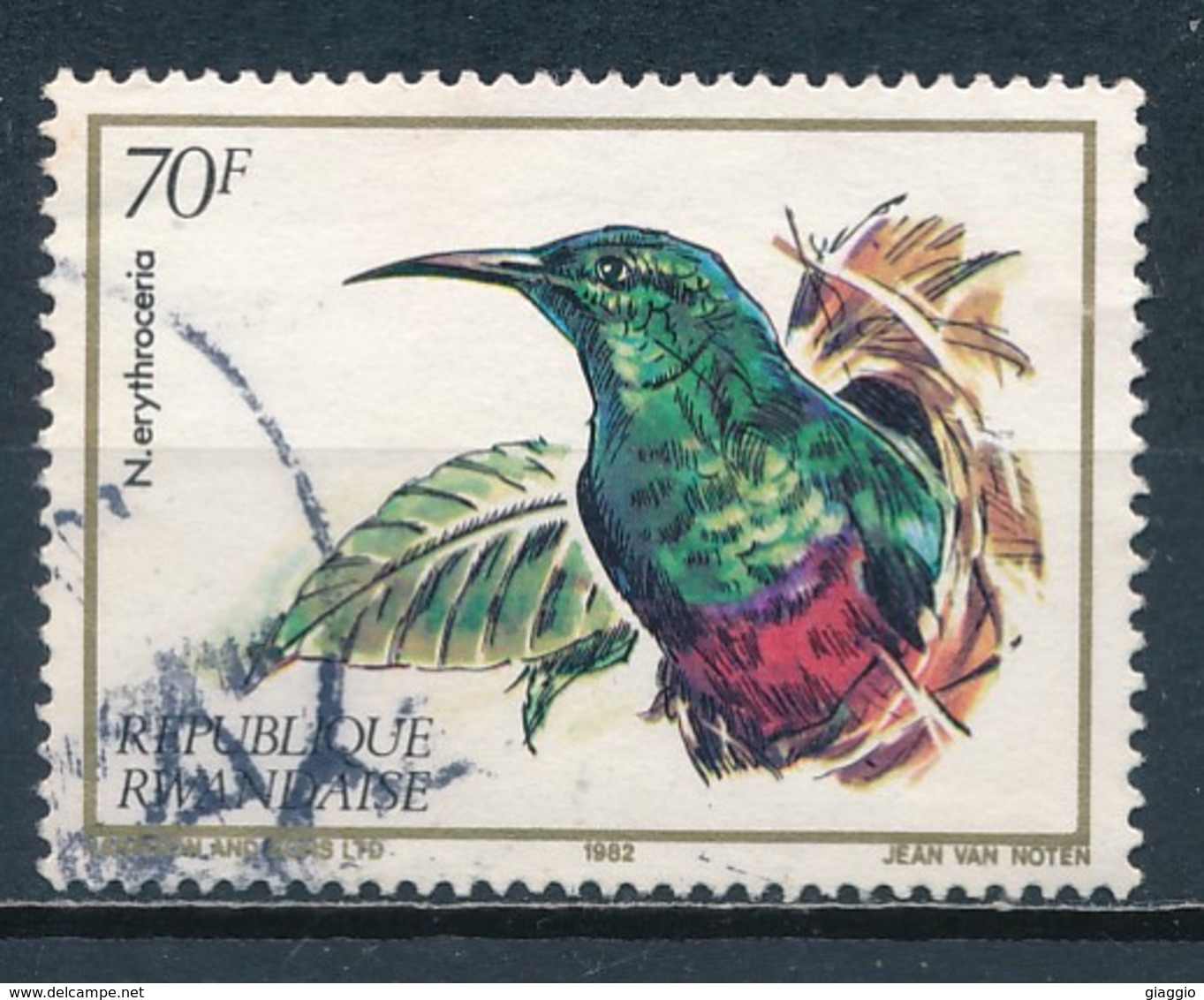 °°° RWANDA - Y&T N°1098 - 1983 °°° - Used Stamps