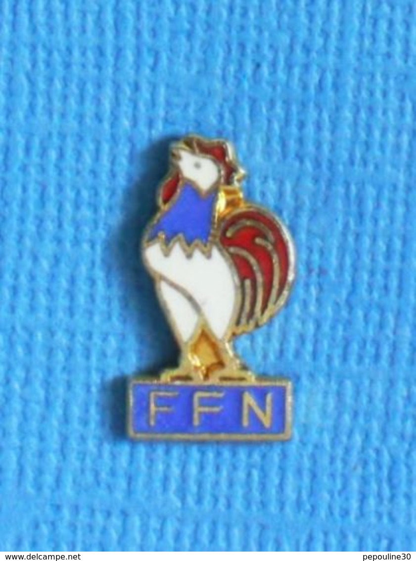 1 PIN'S //  ** F.F.N. / FÉDÉRATION FRANÇAISE DE NATATION ** - Natation