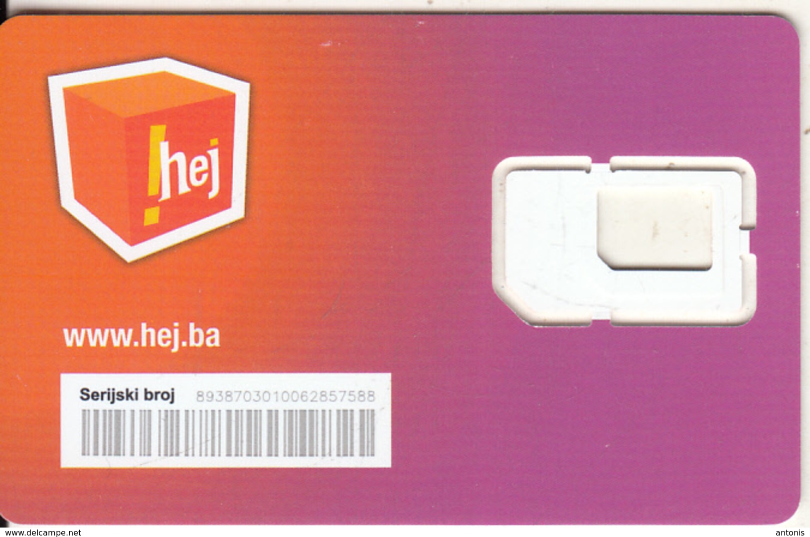 BOSNIA - HEJ GSM(multi Sim), Used - Bosnie