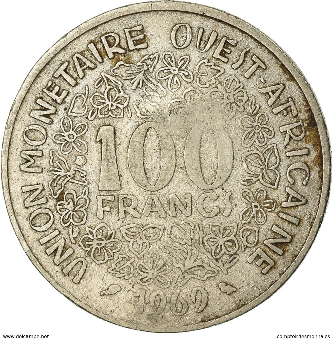 Monnaie, West African States, 100 Francs, 1969, TB+, Nickel, KM:4 - Ivoorkust