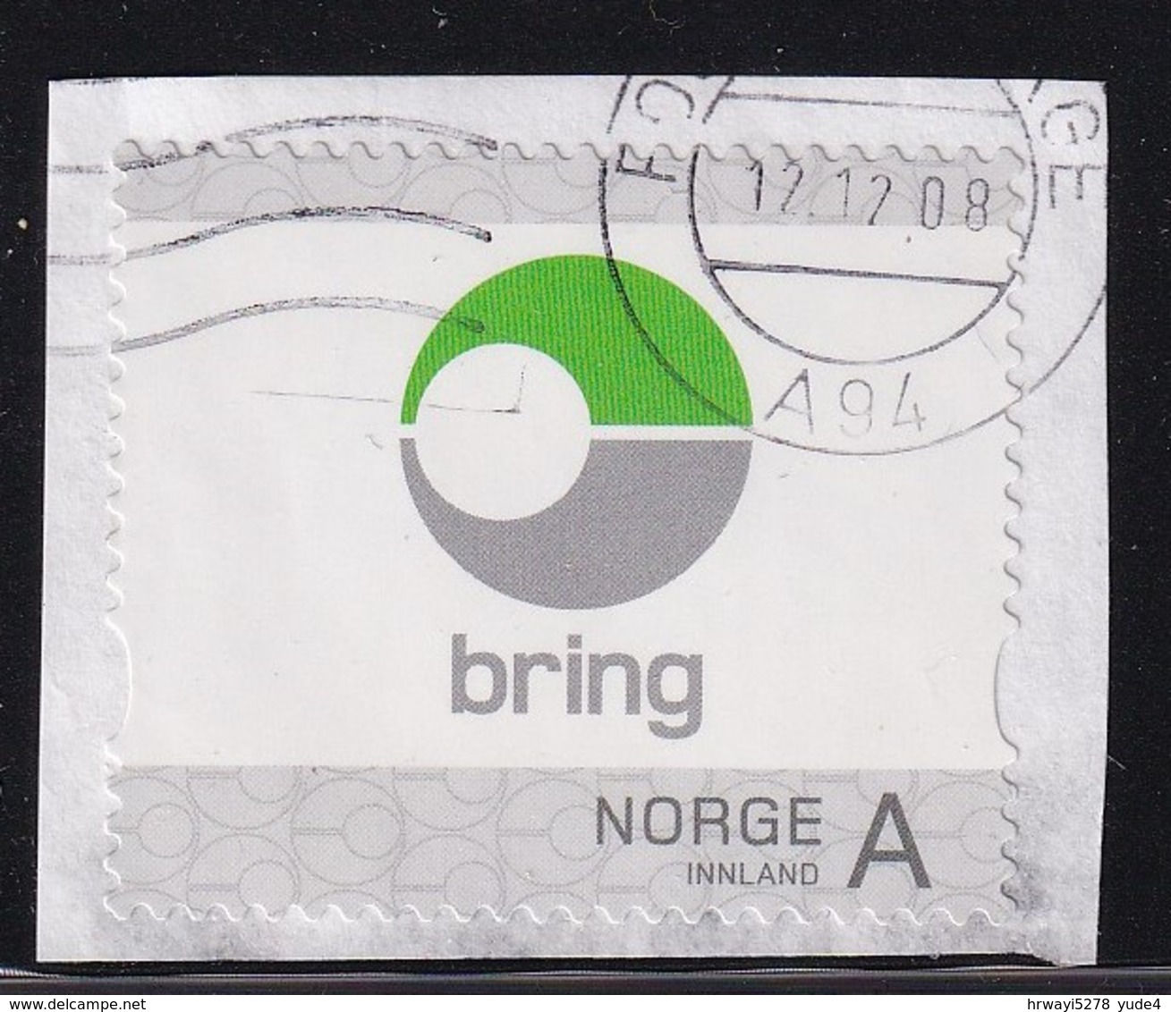 Norway 2008, Personal Stamp? On Paper (can't Find It In The Cataloque) - Usati