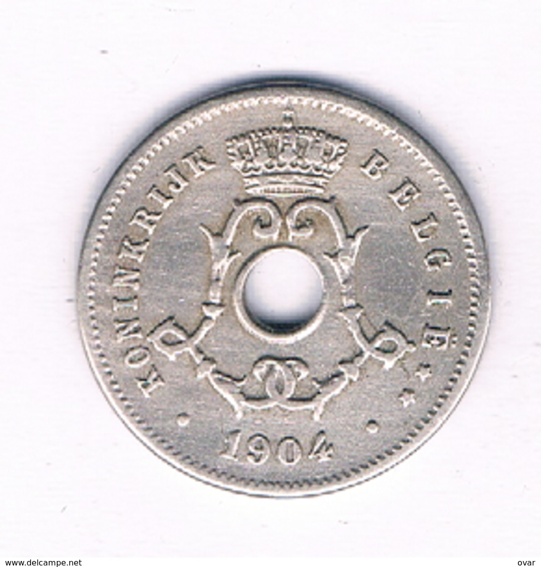 5 CENTIMES 1904 VL  BELGIE /3399/ - 5 Cents