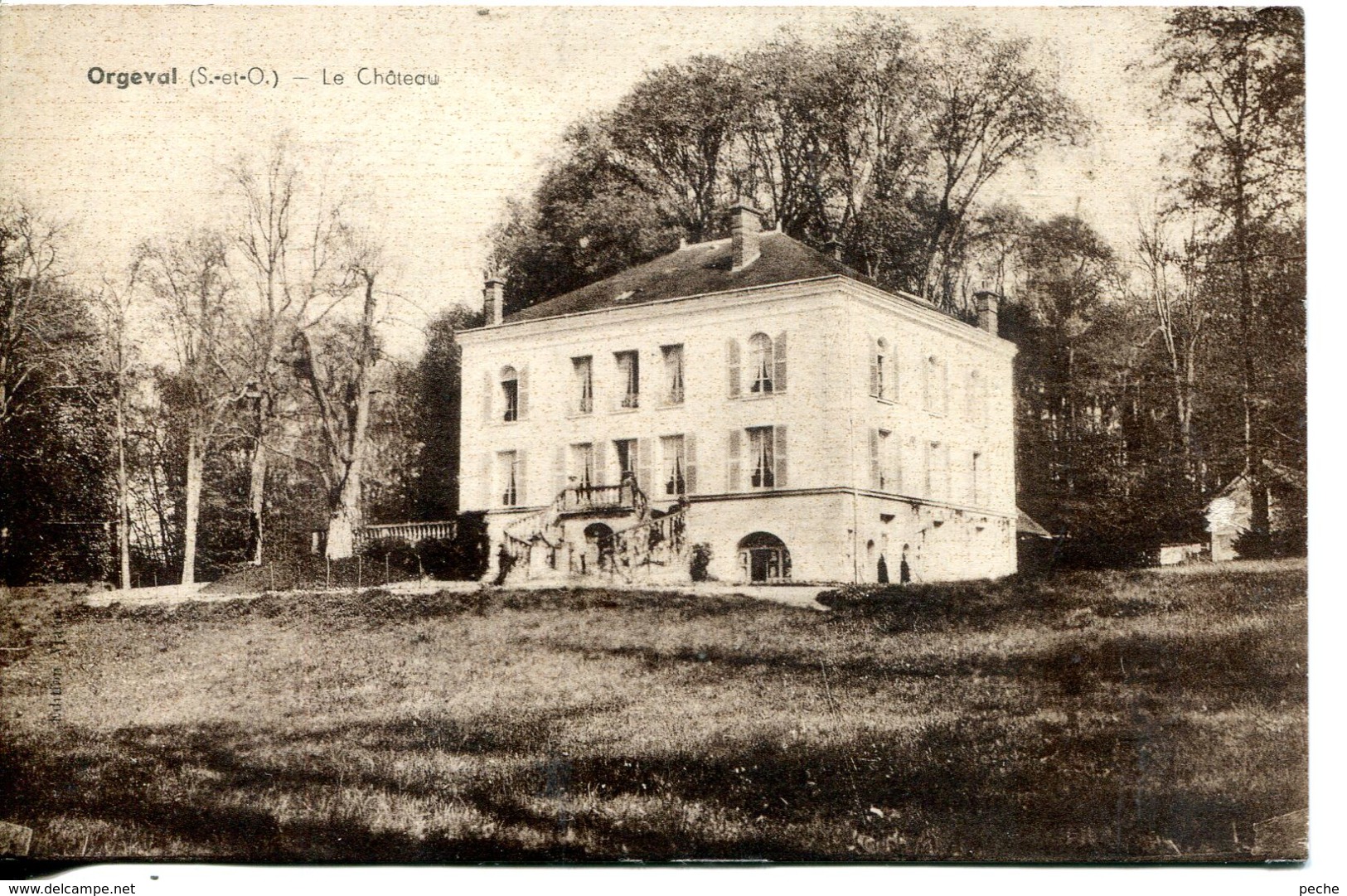 N°6834 -cpa Orgeval -le Château- - Orgeval