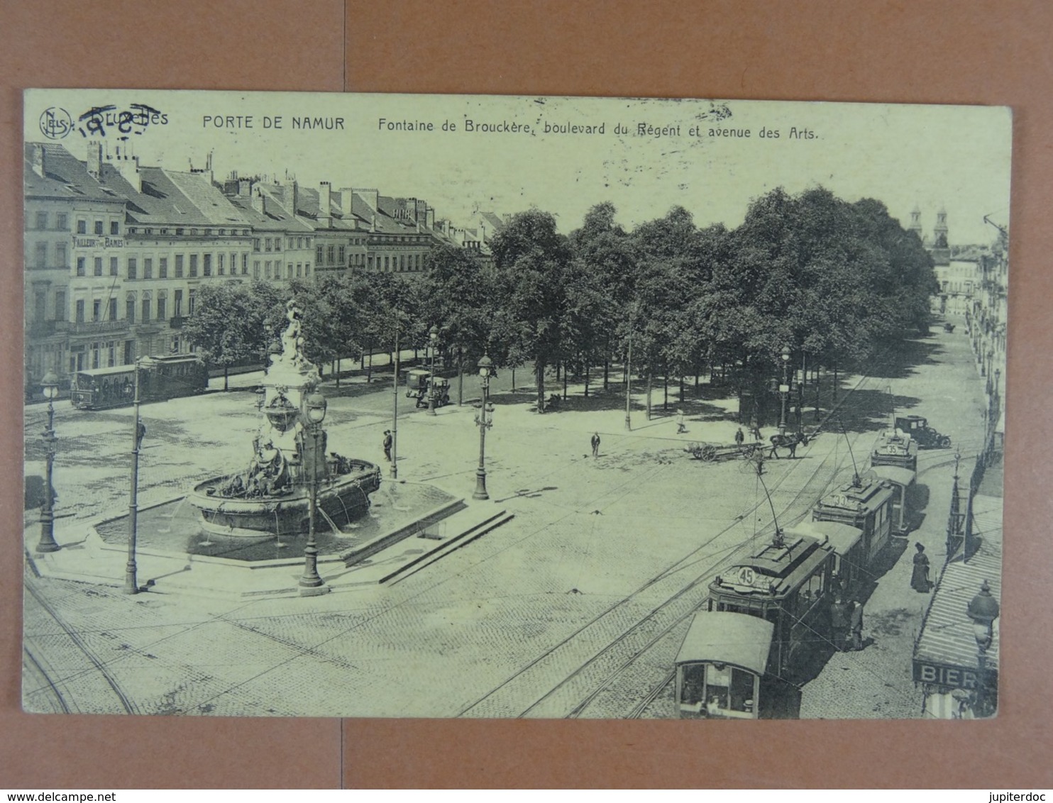 Bruxelles Porte De Namur Fontaine De Brouckère, Boulevard Du Régent Et Avenue Des Arts - Vervoer (openbaar)