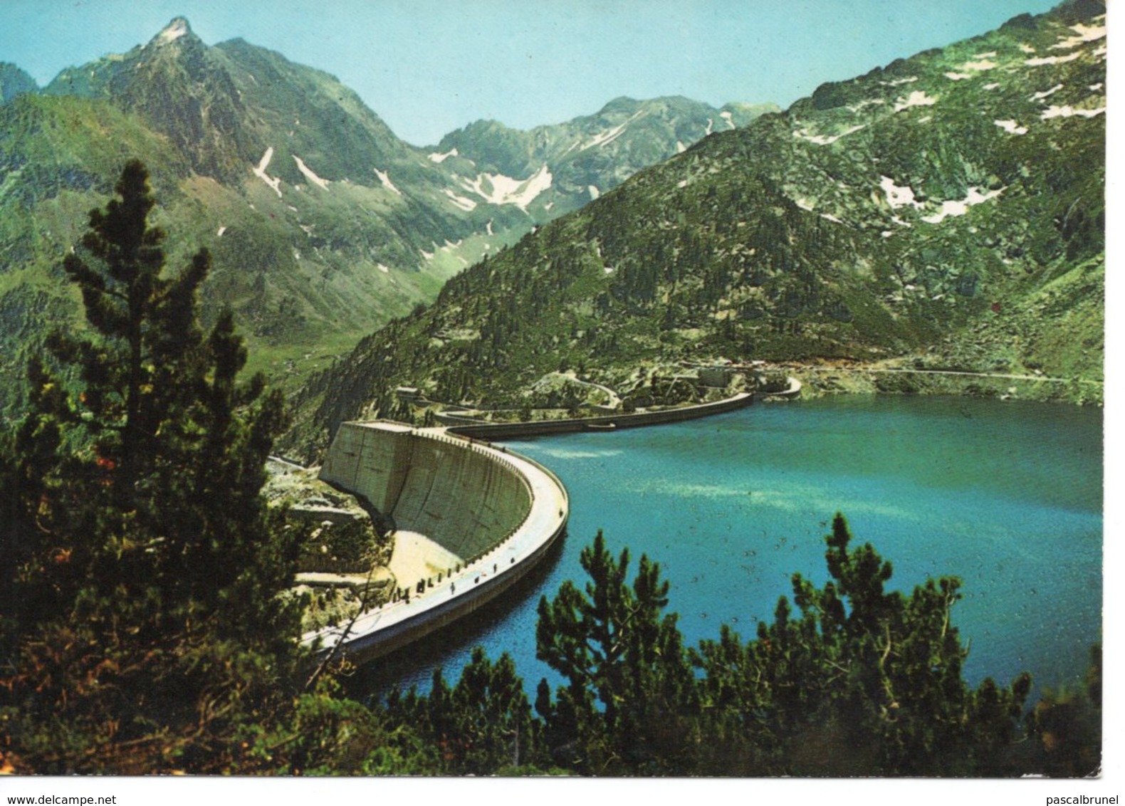 ARAGNOUET - LE LAC ET LE BARRAGE DE CAP DE LONG - LE PIC MÉCHANT - SITES PYRÉNÉENS EN HAUTE VALLÉE D'AURE - Aragnouet