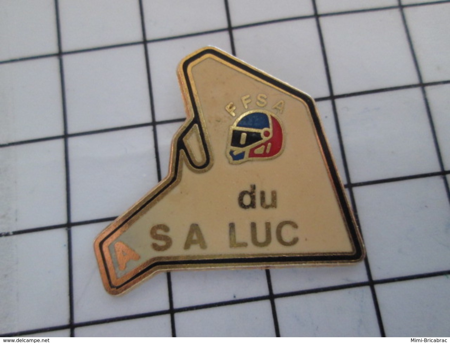 616c Pin's Pins / Beau Et Rare / THEME : SPORTS / ASA DU LUC FFSA SPORT AUTOMOBILE CIRCUIT - Automobile - F1