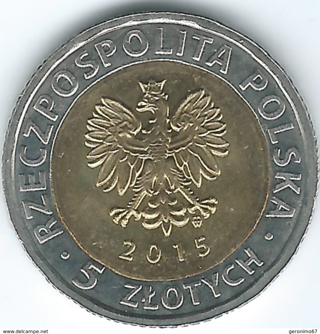 Poland - 5 Zlotych - 2015 - Bydgoszcz Canal - KMY926 - Polonia