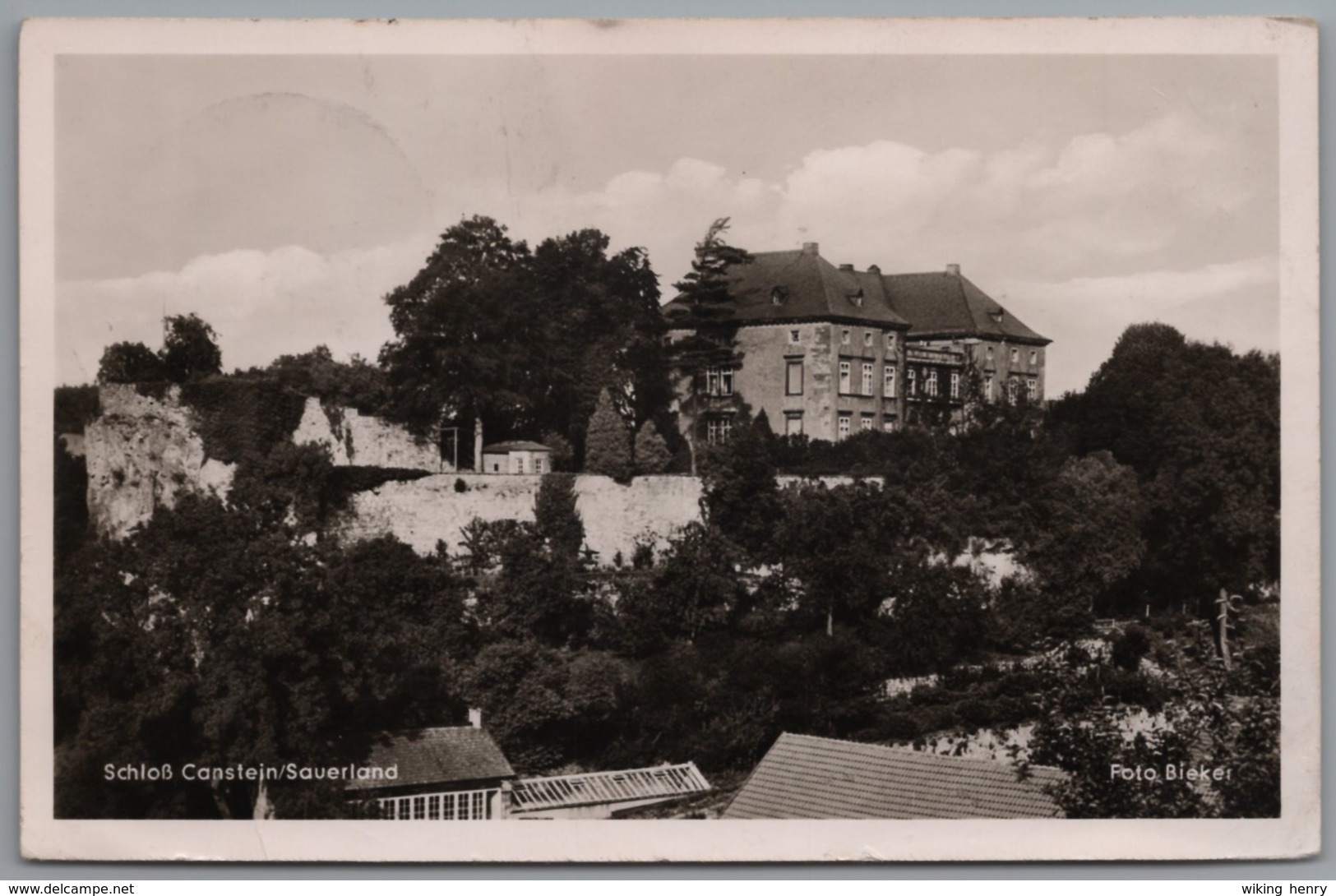 Marsberg Canstein - S/w Schloß Canstein - Marsberg