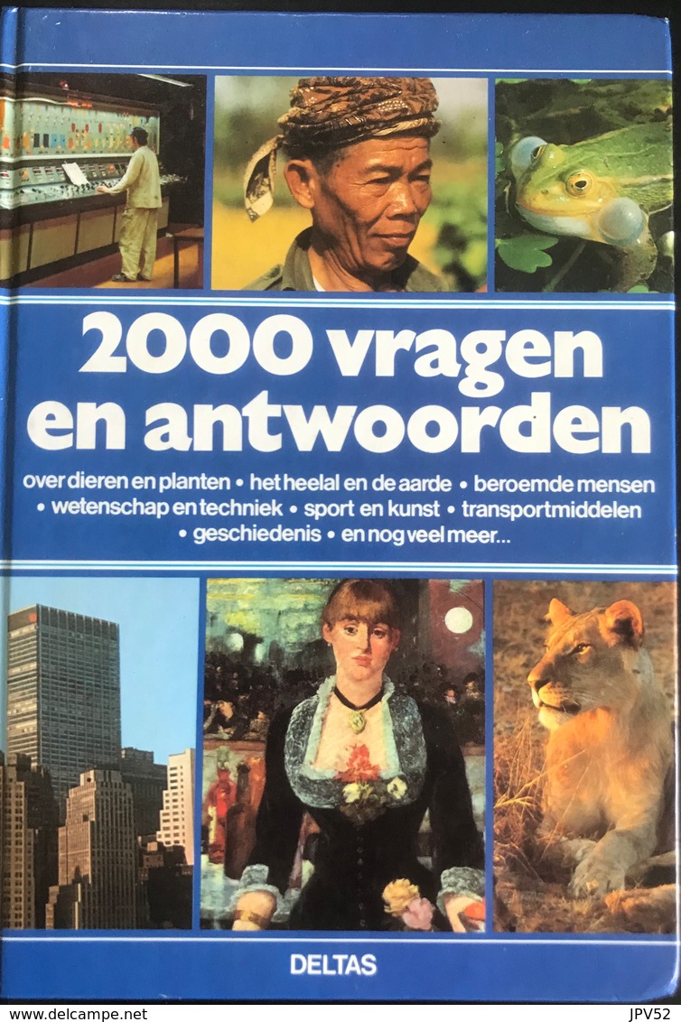 (193) 2000 Vragen En Antwoorden - Emmanuel De Vocht - Deltas - 317p. - Encyclopedia