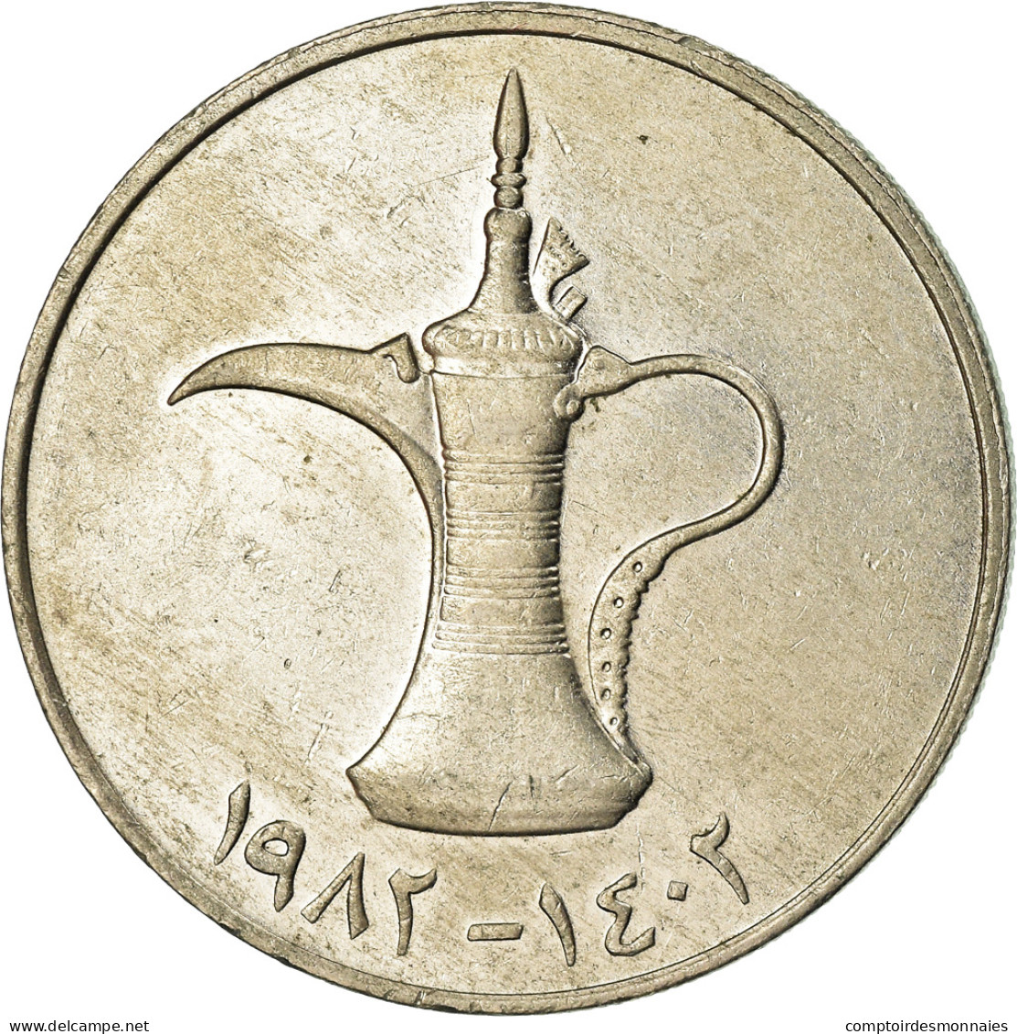 Monnaie, United Arab Emirates, Dirham, 1982, British Royal Mint, TTB - Emirats Arabes Unis