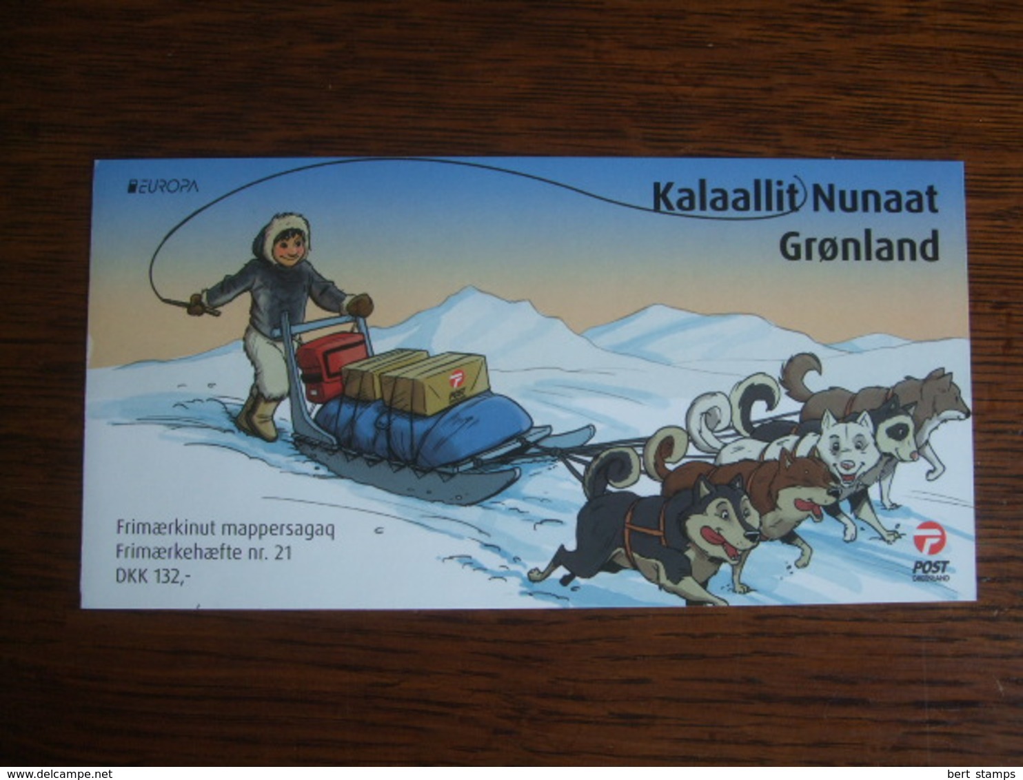 Groenland, Gronland 2013 Michel Nr. 632-33 Booklet Europa Cept - Carnets