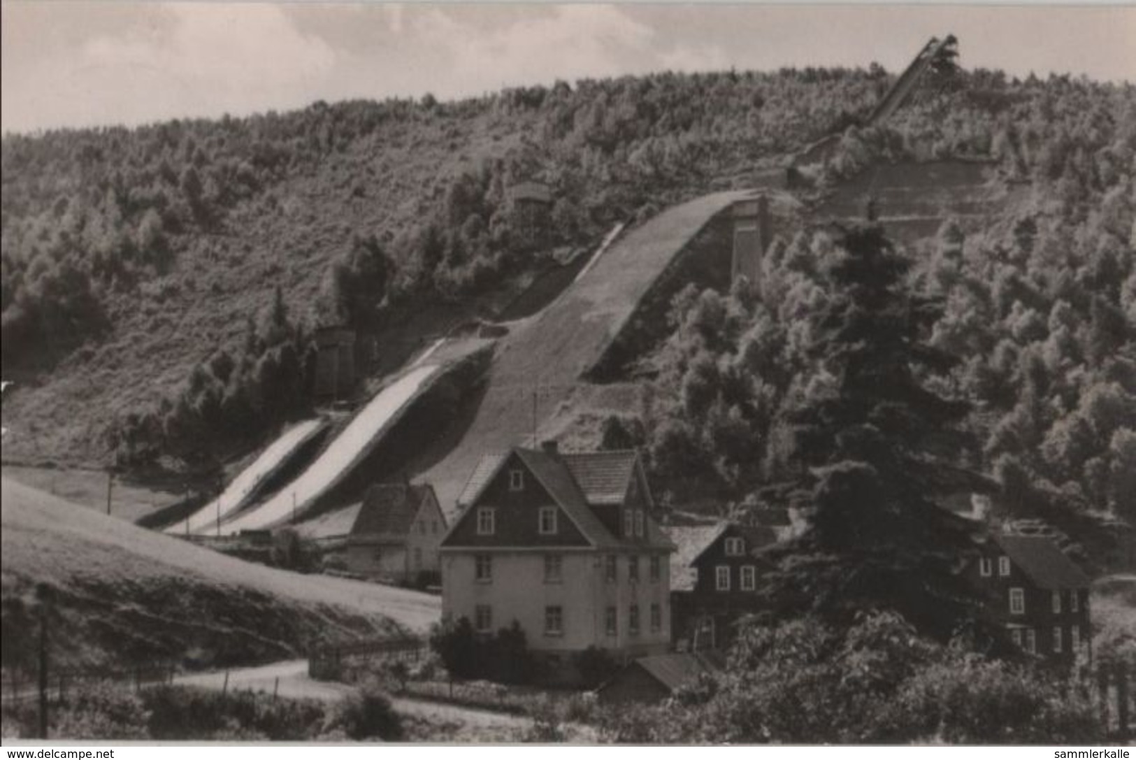 Lauscha - Drei-Schanzen-Anlage - Ca. 1965 - Lauscha