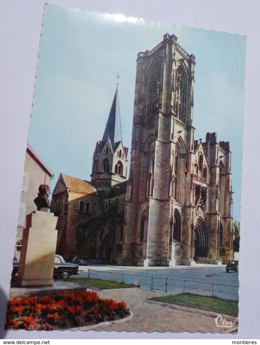 CPSM ROUFFACH Alsace - LA CATHÉDRALE NOTRE DAME - Rouffach