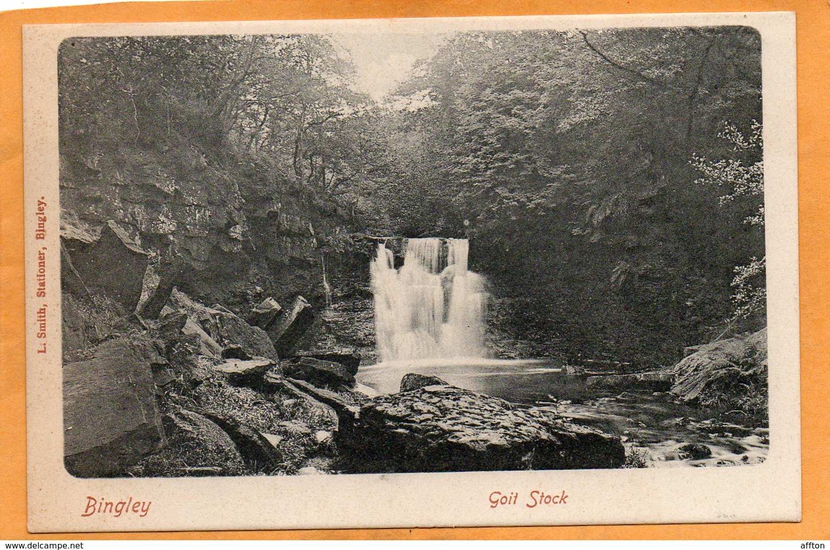 Bingley UK 1903 Postcard - Bradford