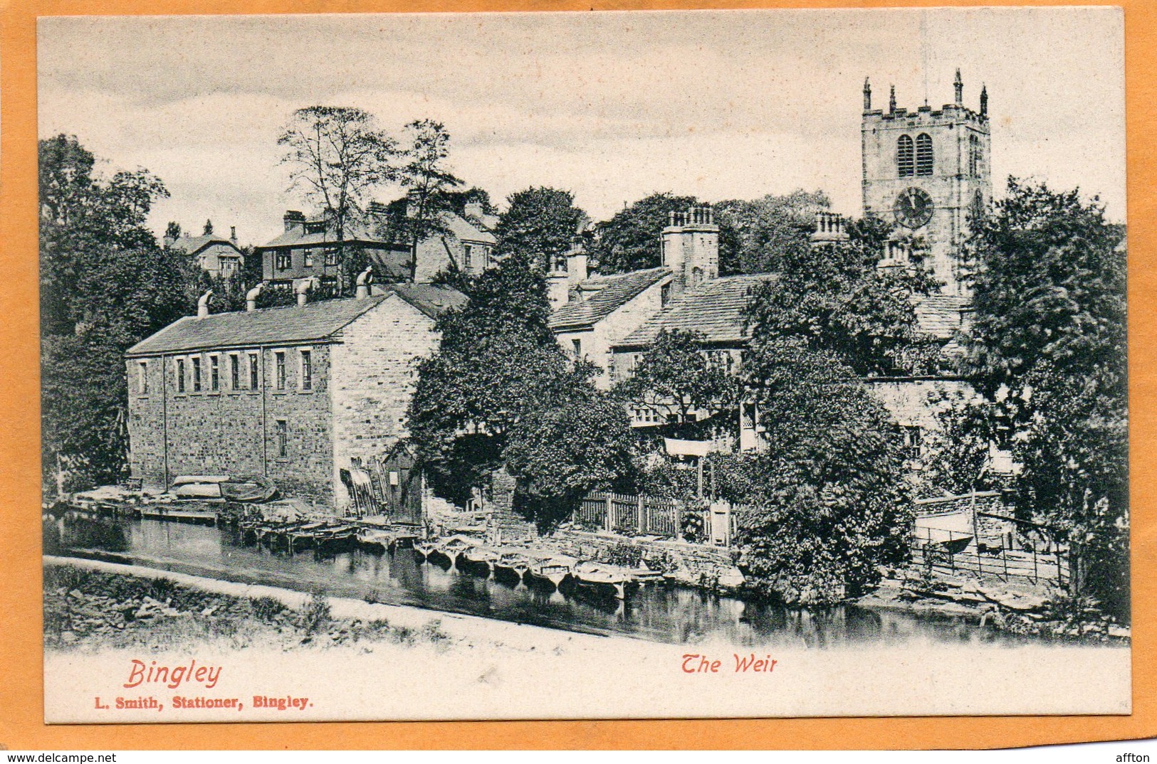 Bingley UK 1903 Postcard - Bradford