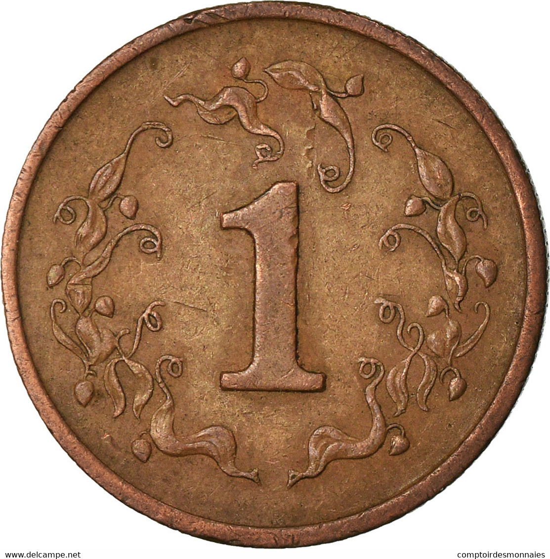 Monnaie, Zimbabwe, Cent, 1980, TTB, Bronze, KM:1 - Zimbabwe