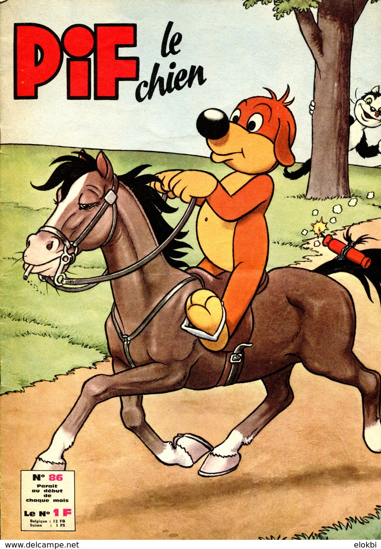 Pif Le Chien N°86 D'avril 1965 - Pif - Autres