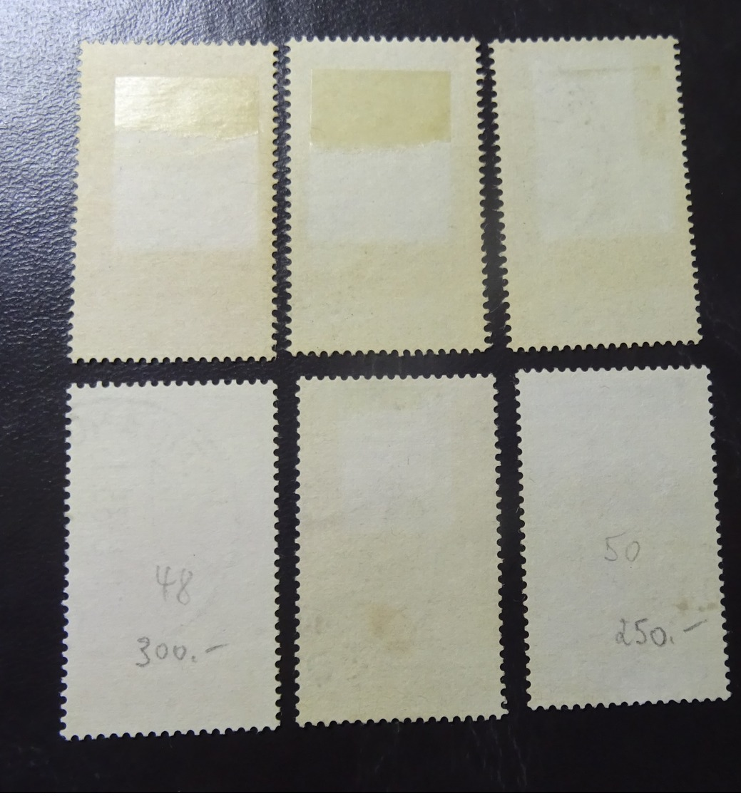 &25& VATICANO MICHEL 45/50, YVERT 66/71 FINE USED. SEE PICTURES. - Used Stamps