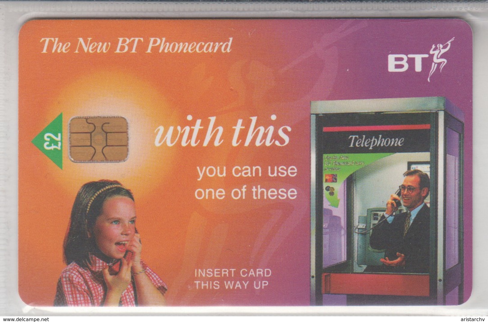 UNITED KINGDOM 1996 WITH THIS YOU CAN USE ONE OF THESE TELEPHONE BOOTH - BT Generale