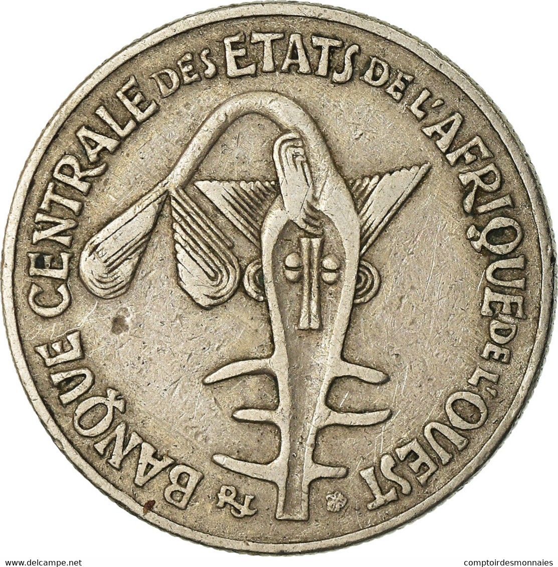 Monnaie, West African States, 50 Francs, 1981, TTB, Copper-nickel, KM:6 - Costa De Marfil