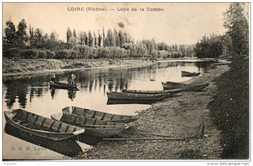 69. Loire. Lône De La Combe - Loire Sur Rhone