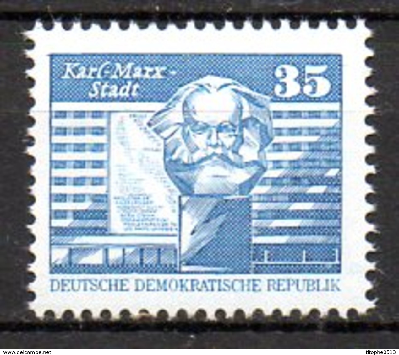 RDA. N°2149 De 1980. Karl Marx. - Karl Marx