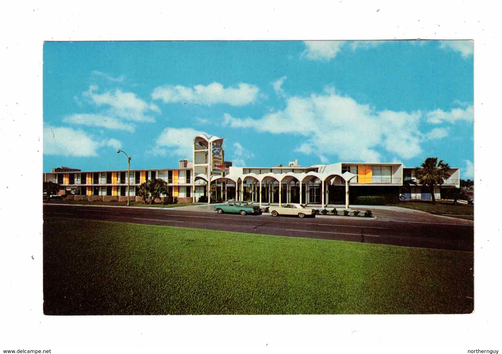 CORPUS CHRISTI, Texas, USA, Sand And Sea Resort Hotel, Old Chrome Postcard - Corpus Christi