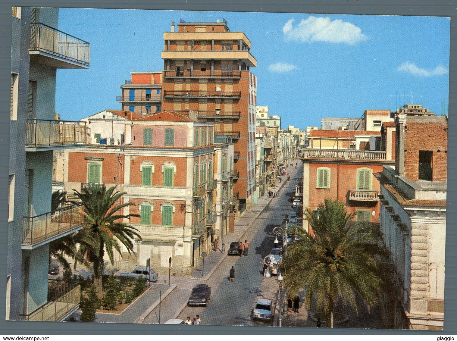 °°° Cartolina - Margherita Di Savoia Corso Vittorio Emanuele Nuova °°° - Foggia