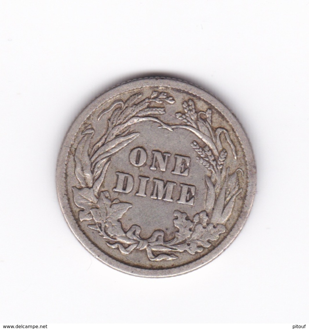 Très Belle 1 Dime 1912 TTB - 1892-1916: Barber