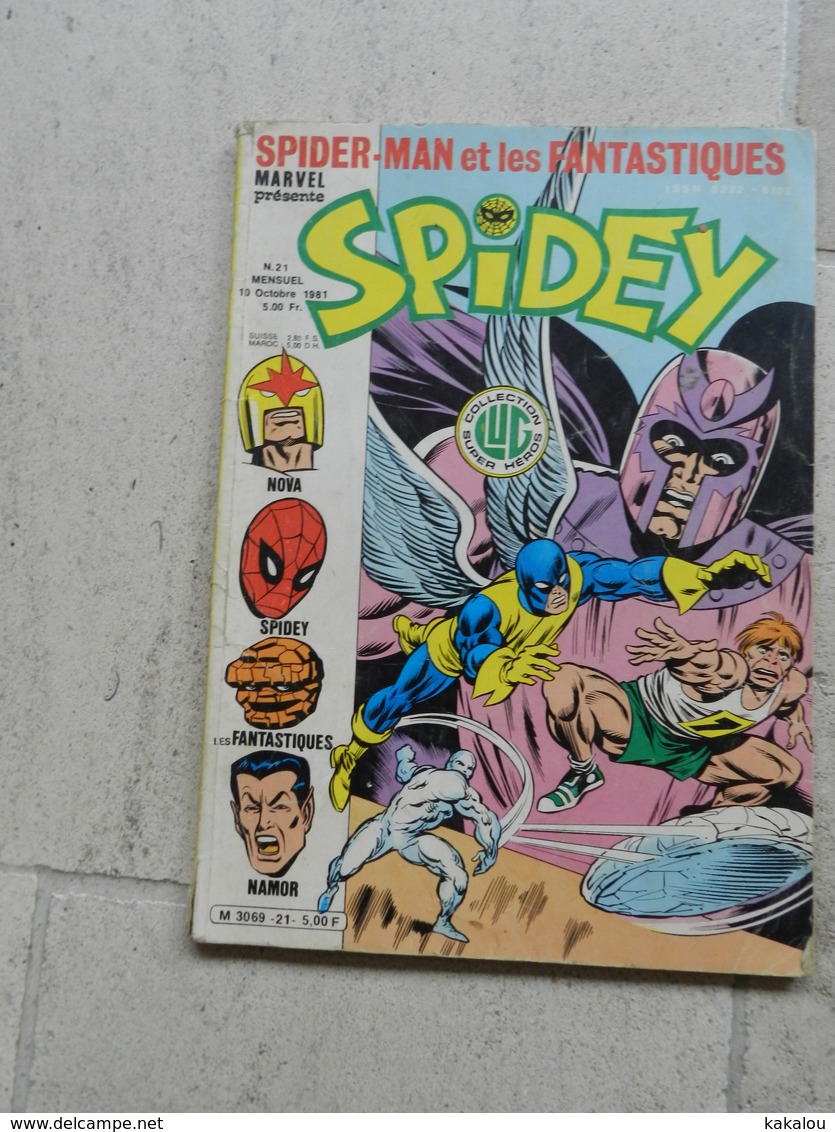 SPIDEY N°21 1981 - Spidey