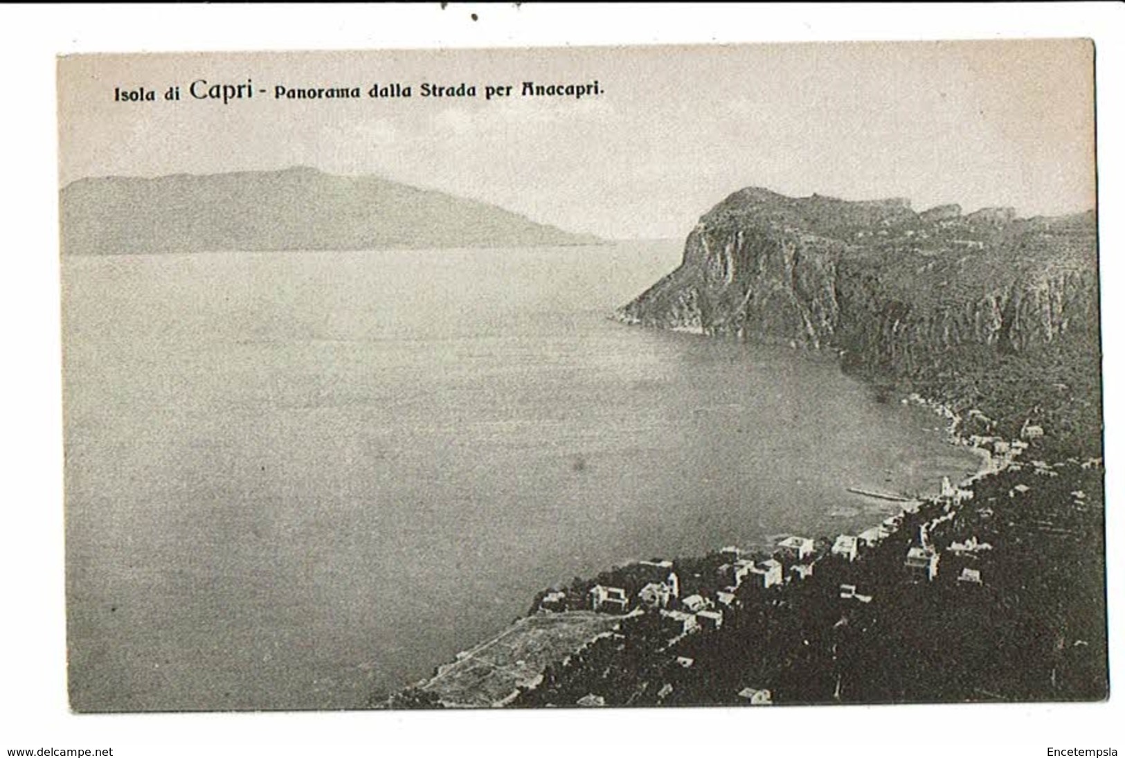 CPA-Carte Postale-Italie Isola Di Capri Panorama Dalla Strada Per Anacapri VM16234 - Marano Di Napoli